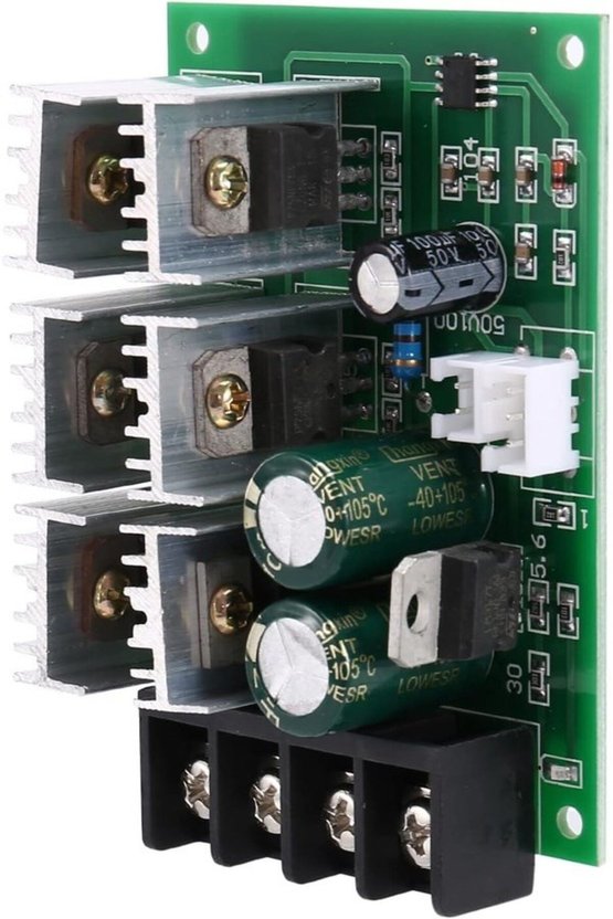 2000W 40A DC 9V-55V PWM Motor Hız Kontrol Devresi Modülü