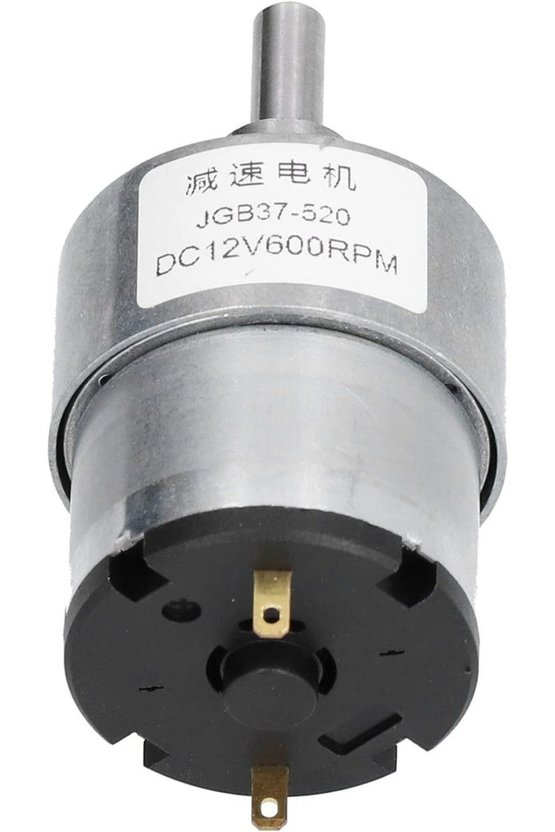12V 35mm 600 RPM Redüktörlü DC Motor JGB37-520