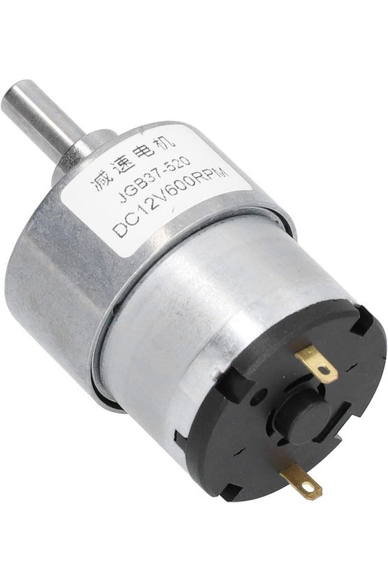 12V 35mm 319 RPM Redüktörlü DC Motor JGB37-520