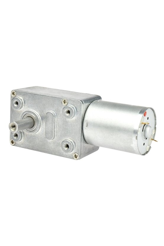 12V 30 RPM L Redüktörlü DC Motor Yüksek Torklu Otomasyon Motoru