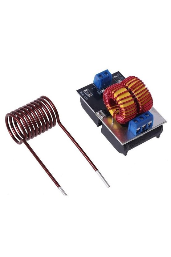 Mini ZVS İndüksiyon Isıtma Modülü 5V-12V Yüksek Frekans Isıtıcı Kartı ve Bobin Seti