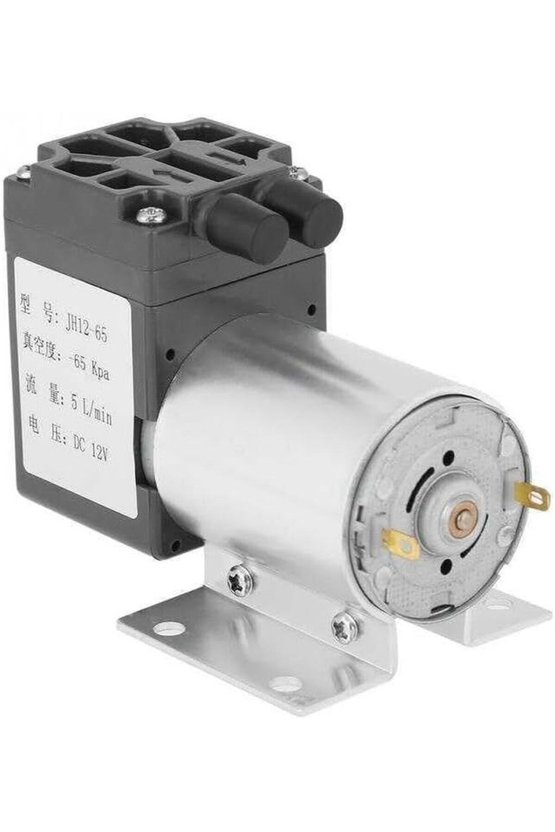 JH12-65 DC 12V 5 LMin -65 KPa Mini Vakum Pompası ve Hava Motoru