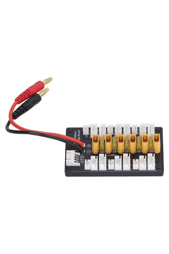 1S-3S XT30 Lipo Batarya Paralel Şarj Kartı Çoklu Şarj Adaptörü ve Balans Kablosu Seti RC dron