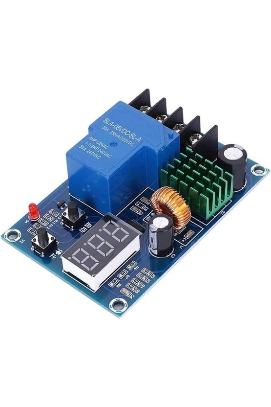 XH-M604 Dijital Ekranlı Akü Şarj Kontrol Modülü 12V-24V 30A