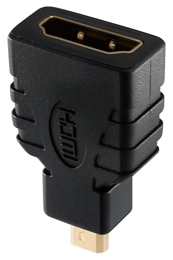 Micro HDMI to HDMI Çevirici Adaptör - Altın Uçlu 4K Destekli Dönüştürücü - Raspberry Pi 5 Uyumlu