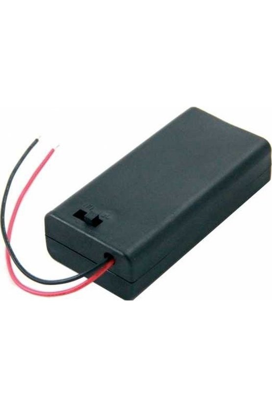 Pil Yuvası 9 Volt I Kapaklı Switchli Aç Kapa