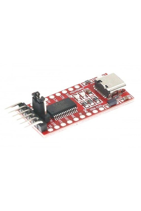 FT232RL Type-C USB - TTL Seri Dönüştürücü Modül (3.3V ve 5V Destekli)