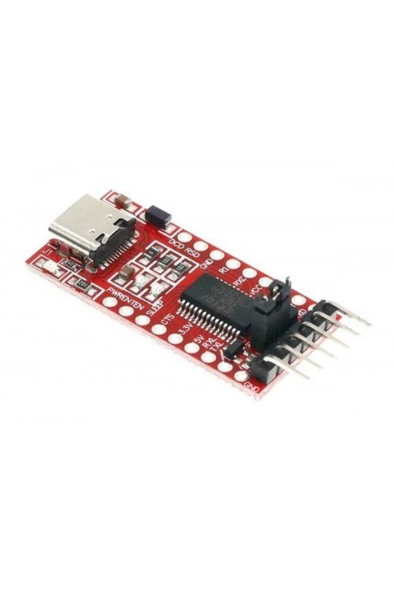 FT232RL Type-C USB - TTL Seri Dönüştürücü Modül (3.3V ve 5V Destekli)