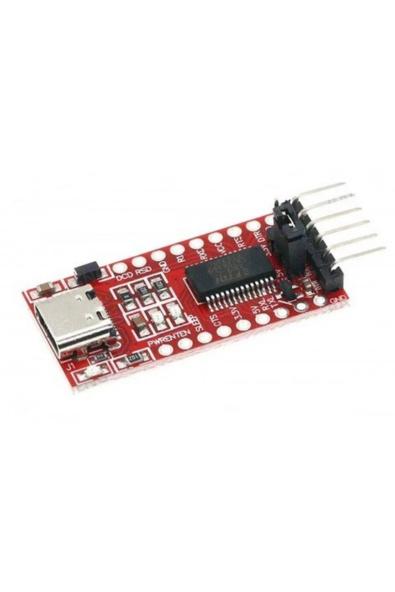 FT232RL Type-C USB - TTL Seri Dönüştürücü Modül (3.3V ve 5V Destekli)
