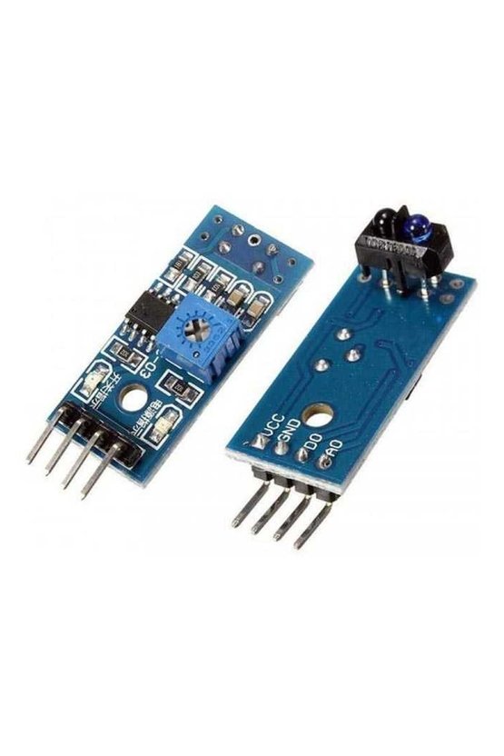 TCRT5000 Kızılötesi Yansıma, Çizgi İzleyen ve Engel Algılama Sensör Modülü - Arduino Uyumlu
