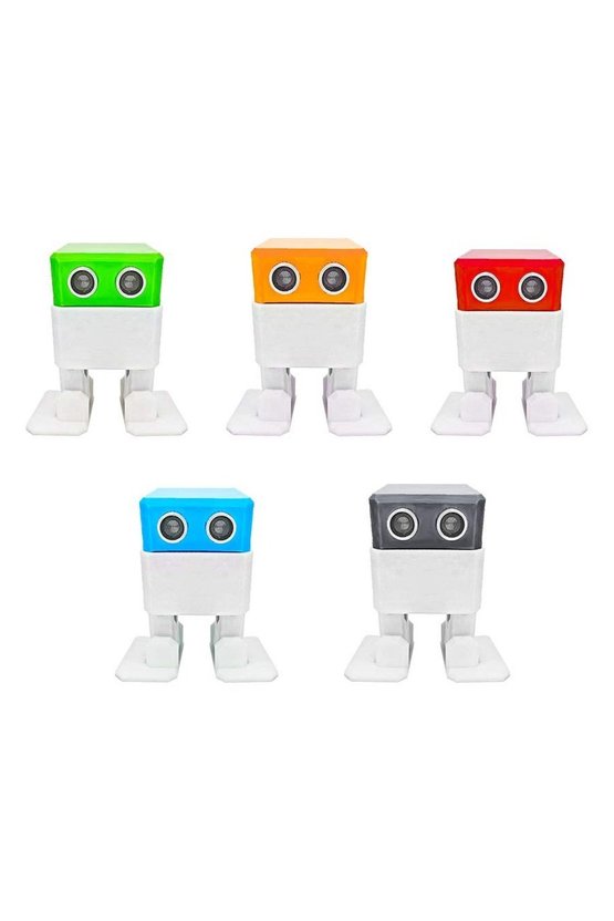 Otto Robot Plastik Parçaları (Demonte Set) - Eğitici STEM ve Kodlama Robotu Gövdesi
