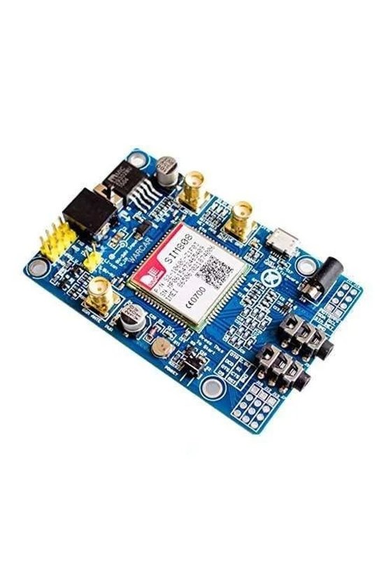 SIM808 GSMGPRSGPS Geliştirme Kartı - Arduino & Raspberry Pi Uyumlu (IMEI Kayıtsız)