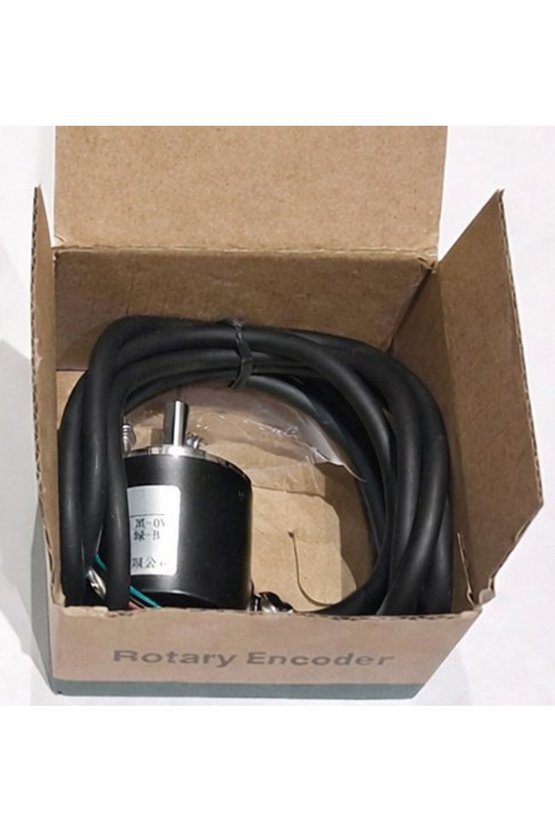E38S6G5-360B-G24N İnkremental Rotary Enkoder - 360 PPR, NPN, 5-24VDC, 6mm Milli