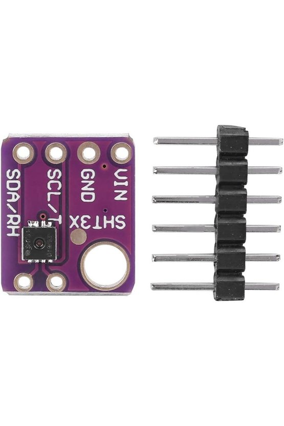 GY-SHT31-D Yüksek Hassasiyetli Dijital Sıcaklık ve Nem Sensörü Modülü I2C Arduino Uyumlu