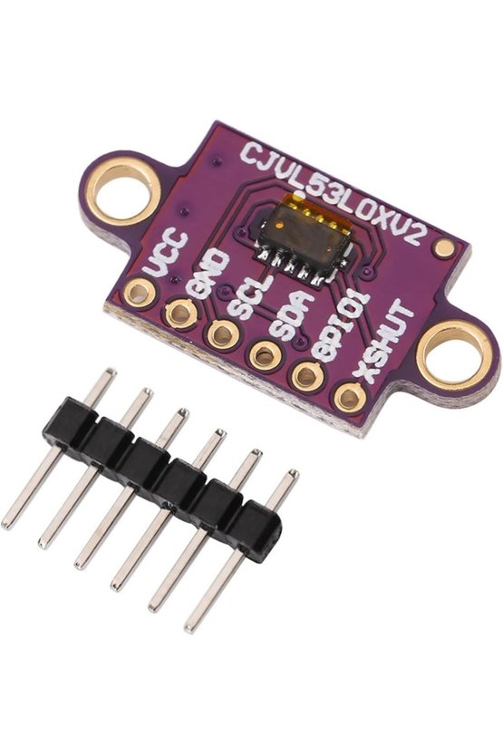 VL53L0X V2 Lazer ToF Mesafe Sensörü Modülü - 2M Hassas Ölçüm I2C