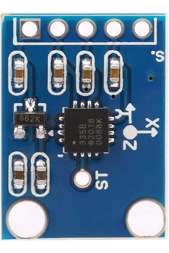 GY-61 ADXL335 3 Eksenli Analog İvmeölçer ve Eğim Sensörü Modülü