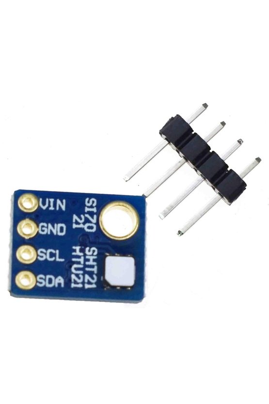 GY-21 SI7021 Hassas Sıcaklık ve Nem Sensör Modülü Kartı - I2C Arduino Uyumlu