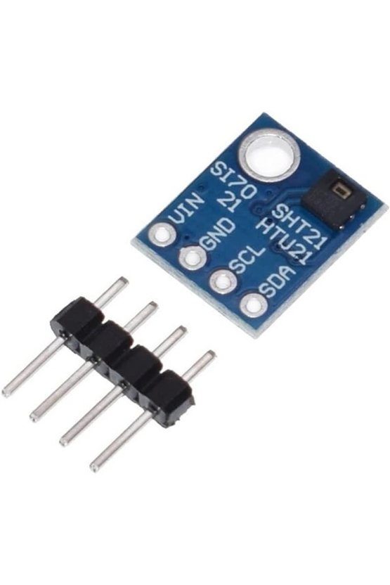 GY-21 SI7021 Hassas Sıcaklık ve Nem Sensör Modülü Kartı - I2C Arduino Uyumlu