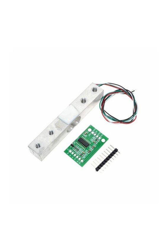 1 Kg Yük Hücresi (Load Cell) ve HX711 Ağırlık Sensörü Seti Arduino Uyumlu