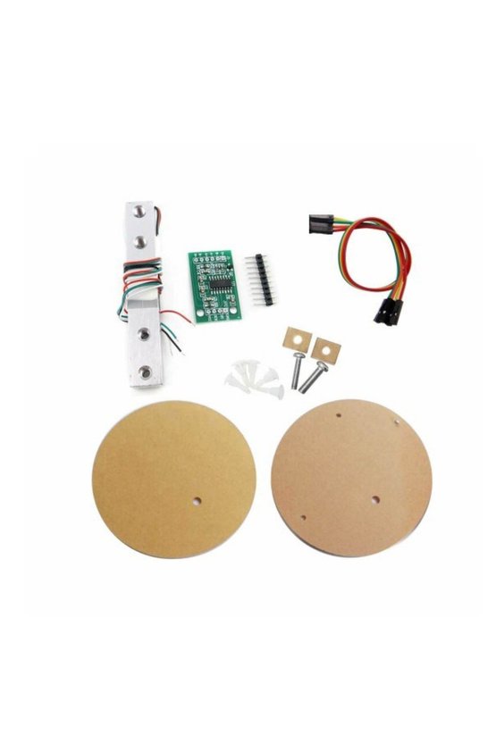 1 Kg Yük Hücresi (Load Cell) ve HX711 Ağırlık Sensörü Seti Arduino Uyumlu