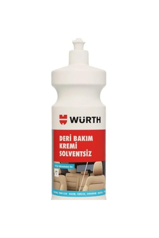 Deri Bakım Kremi, Solventsiz, Teknolojili, pH 7, Araç Koltukları İçin