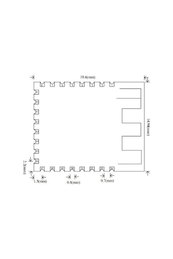 JDY-23 CC2541 Bluetooth 5.0 BLE Modülü - Düşük Enerjili IoT ve Arduino Uyumlu Kablosuz Haberleşme Ka
