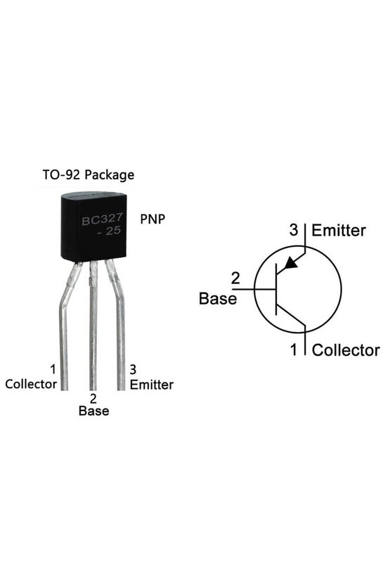 50 Adet BC327 PNP Tip Transistör