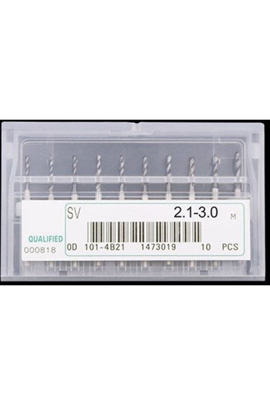 Karbid Mikro Matkap Uç Seti 2.1-3.0mm 10’lu PCB CNC Delme Uçları - Tungsten Karbid 3.175mm Sap