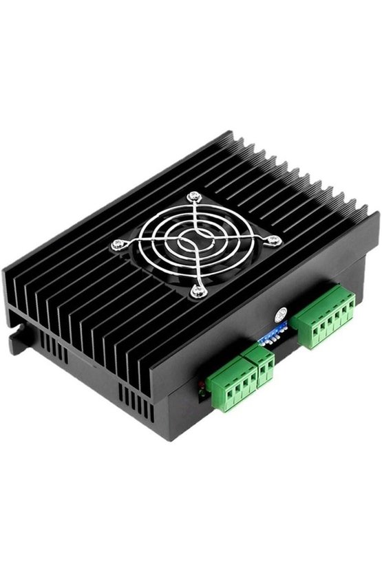 DM860H Dijital Step Motor Sürücü - 7.2A Fanlı ACDC Yüksek Voltaj CNC Sürücüsü