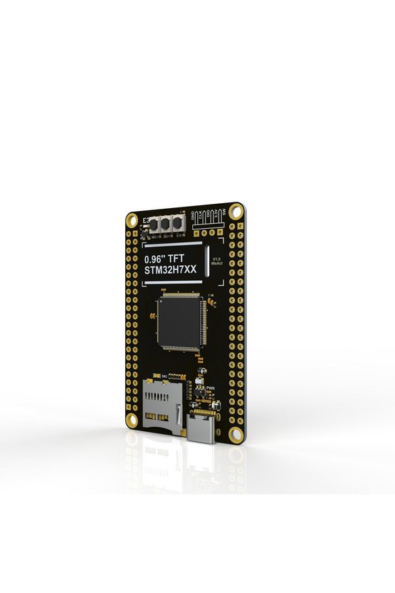 STM32H750VBT6 Geliştirme Kartı Kit - 0.96 ST7735 TFT LCD, OV7725 Kamera Modülü, 8MB QSPI Flash, 8MB