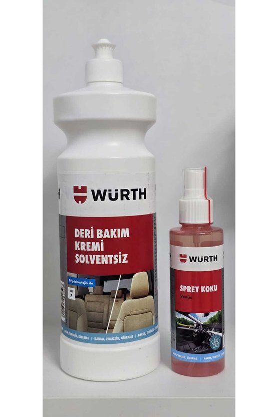 Deri Bakım Kremi 1lt ( Solventsiz ) + Araç Kokusu Venüs