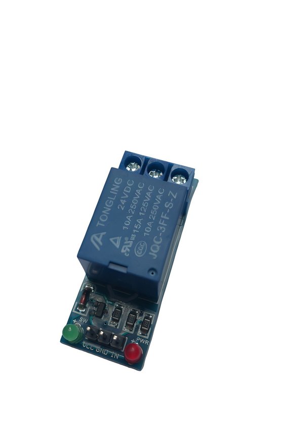 Tek Kanal 24V  Uyumlu Röle Modülü Tekli Röle Kartı 1 Kanal  Relay