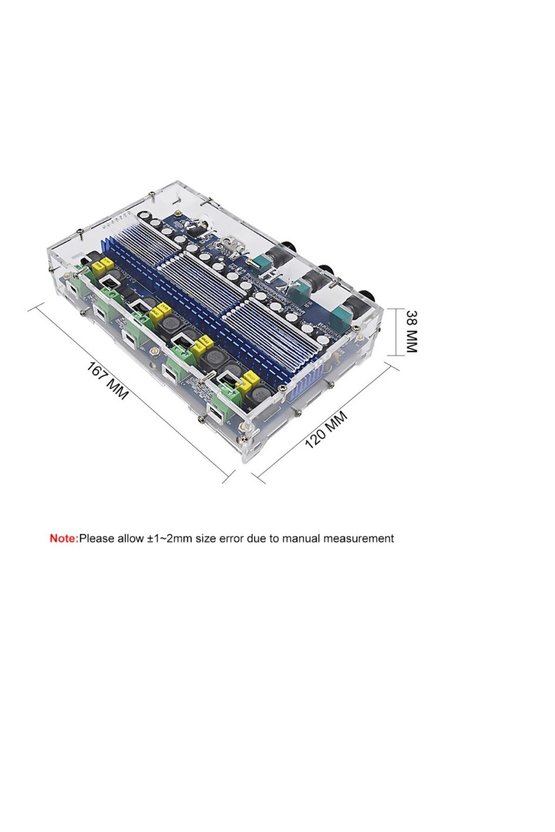 TPA3116D2 Bluetooth Amplifikatör Ses  Uyumlu 2x50W + 2x100W Subwoofer  12-24V  XH-A310