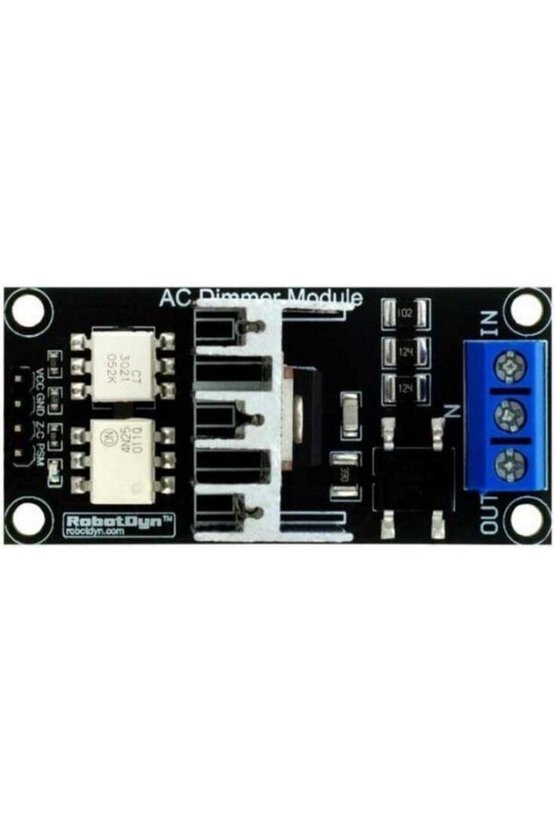 Arduino uyumlu AC Dimmer Modül, 1 Kanal, 3.3V5V