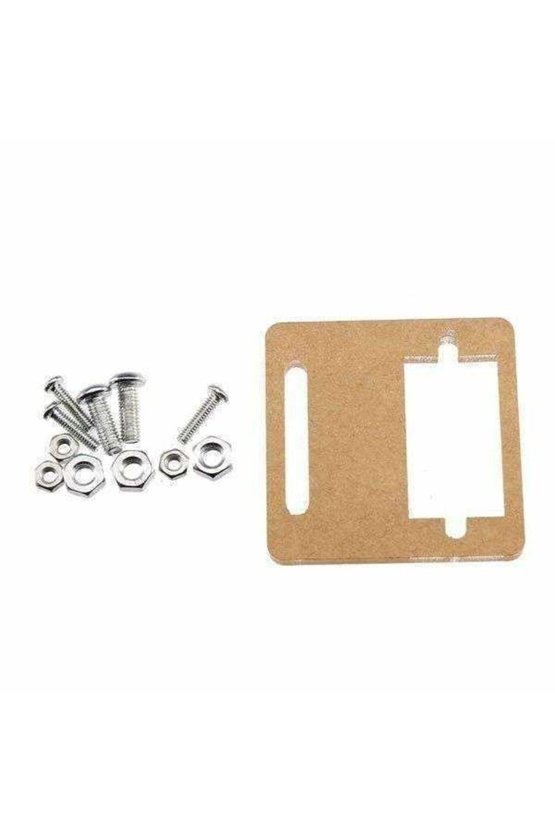 Sg90 Servo Tutucu Aparat - Pleksi Kutu Servo Mount Holder Bracket For Sg90 Micro 9g Servo