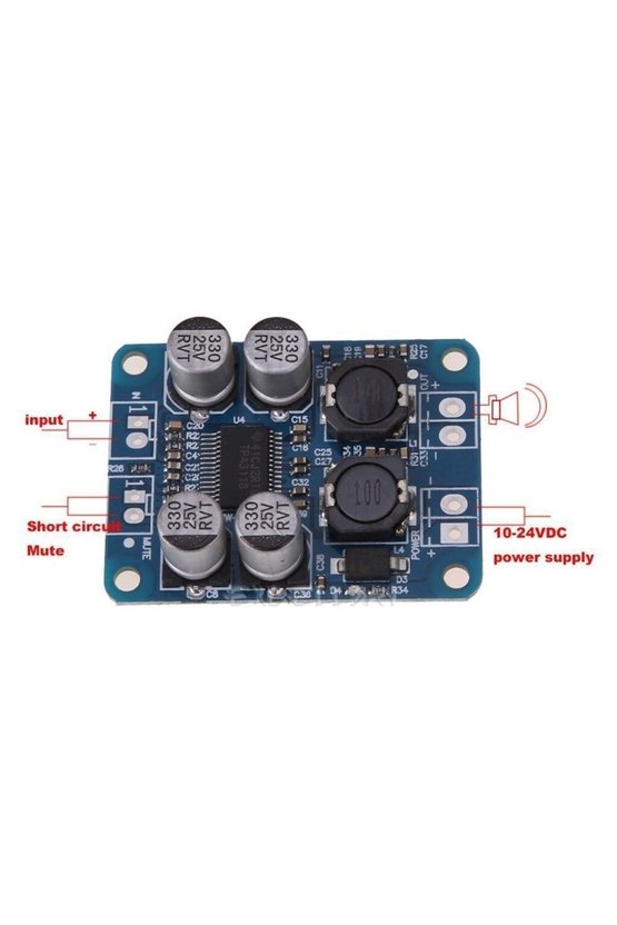 60w D Class Mono Tpa3118 Power Anfi Amfi Amplifikatör Modül