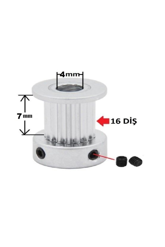 Gt2 Kasnak, 16 Diş 4mm 6mm Kayış Için 3d Yazıcı - 3d Printer Ve Cnc Çin
