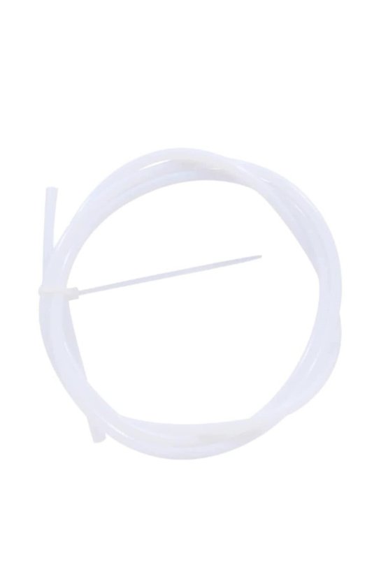 2mmx4mm 3d Yazıcı Pfte Teflon Boru - Beyaz - 50cm