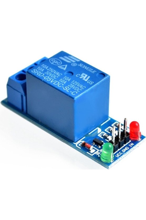 Tek Kanallı 5v Röle Modülü Tekli Röle Kartı 1 Kanal Arduino Relay Tek Kanal