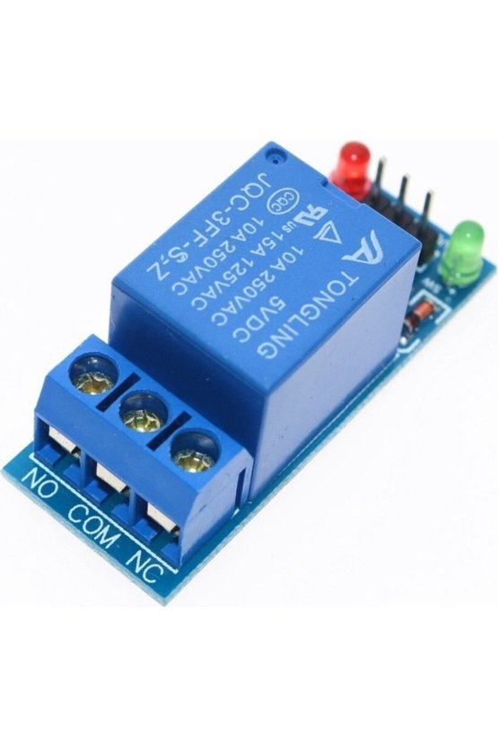 Tek Kanallı 5v Röle Modülü Tekli Röle Kartı 1 Kanal Arduino Relay Tek Kanal