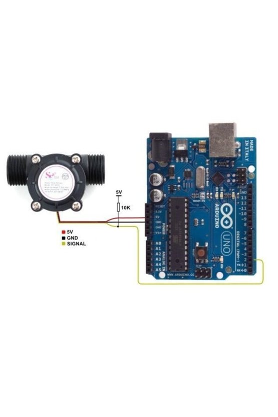 Yf-s201 Su Akış Sensörü Ve Hidrolik Basınç Sensörü Water Flow Sensor