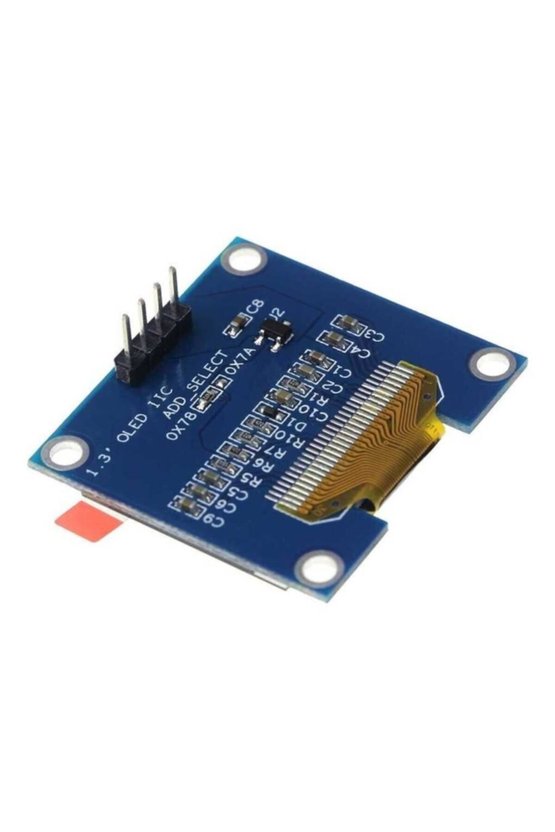 Arduino Oled Ekran Modülü 1,33 Inch - Beyaz