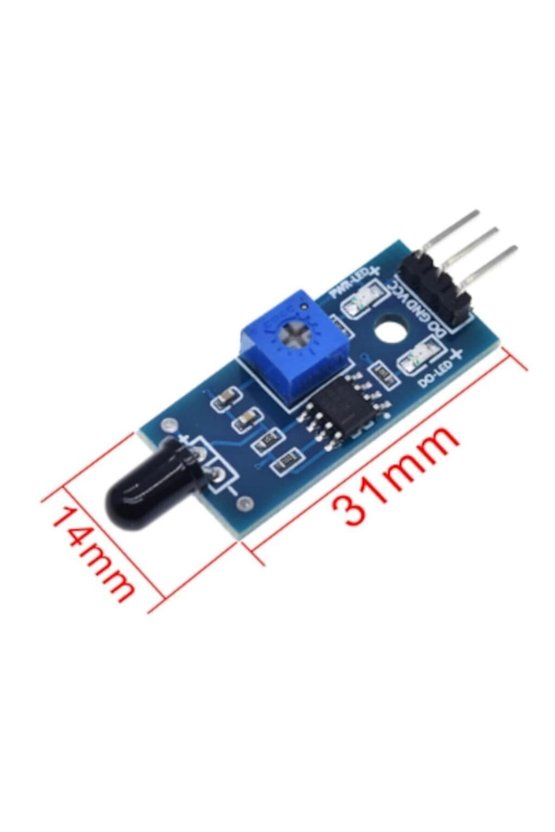 Ateş - Alev Algılayıcı Sensör - Flame Sensor - Sensörü