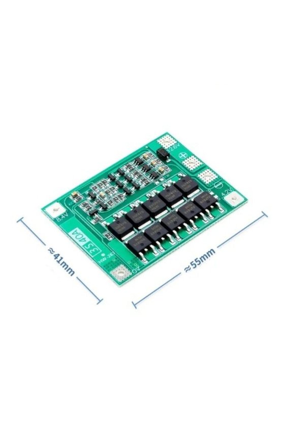 3s 40a Bms 12.6v 18650 Lityum Pil Şarj Koruma Modülü