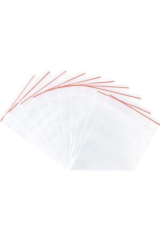 Kilitli Torba Şeffaf 10 X 12 Cm Cm 100lü Paket Kilit Poşet