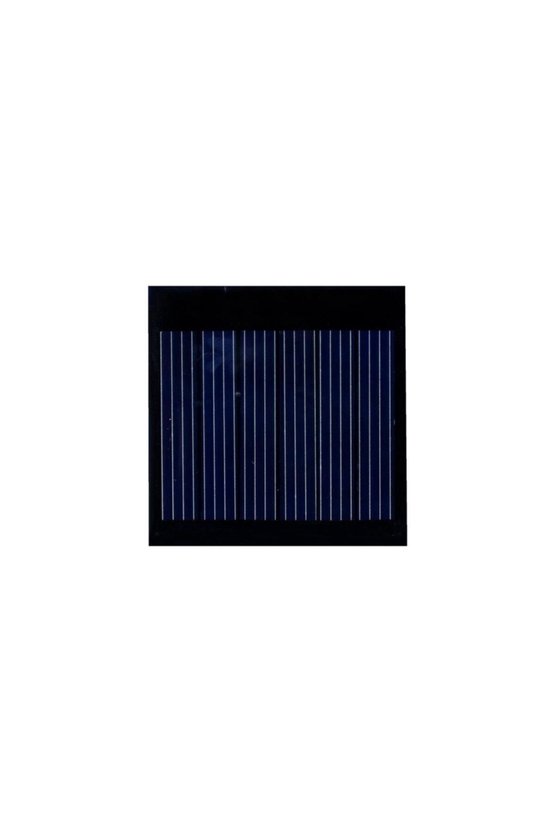 Küçük Mini Güneş Paneli 4cmx4cm 3 Volt 0,1amper + Ve - Uç Kablolu