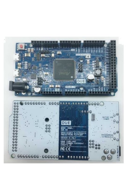 Due R3 Atmel Arm 32bit Atsam3x8e Test Kartı + Usb Kablo