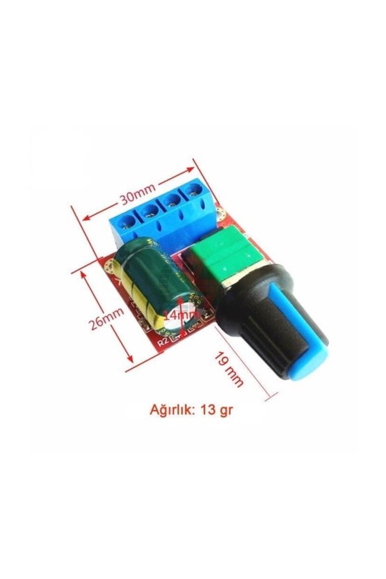 4.5v-35v - 5a 90w 12v Pwm Dc Motor Hız Kontrol Devresi