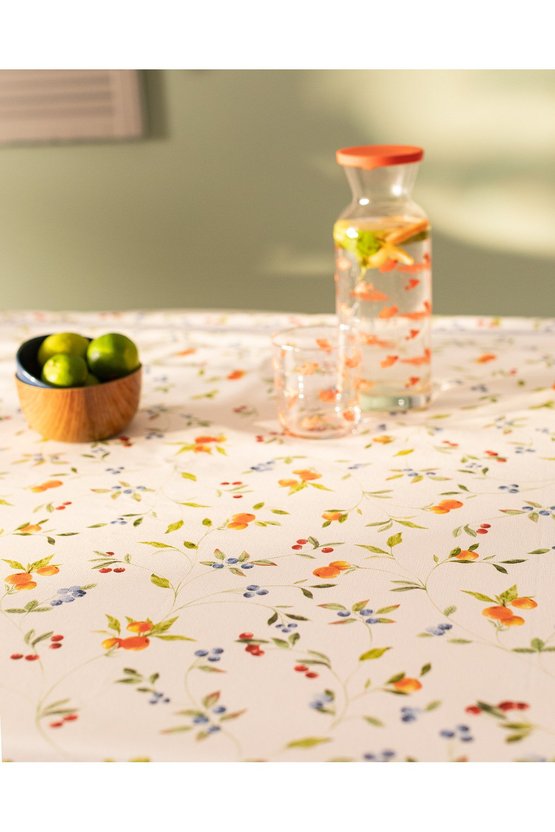 Arbnor Pvc Masa Örtüsü - Renkli - 100x140 Cm