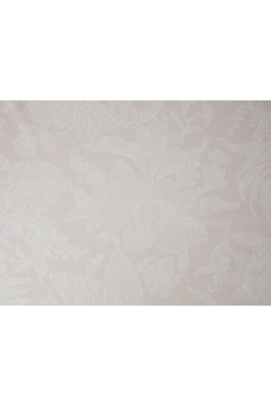 Elisa Pvc Masa Örtüsü - Bej  Beyaz - 100x140 Cm